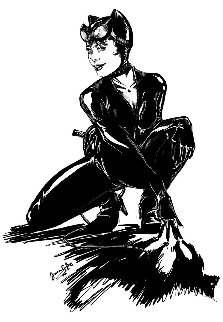 Catwoman Drawing at GetDrawings | Free download