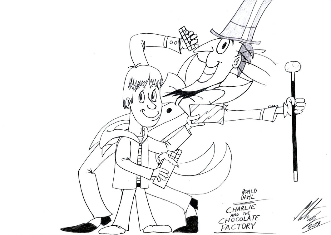 Charlie And The Chocolate Factory Drawing at GetDrawings Free download.