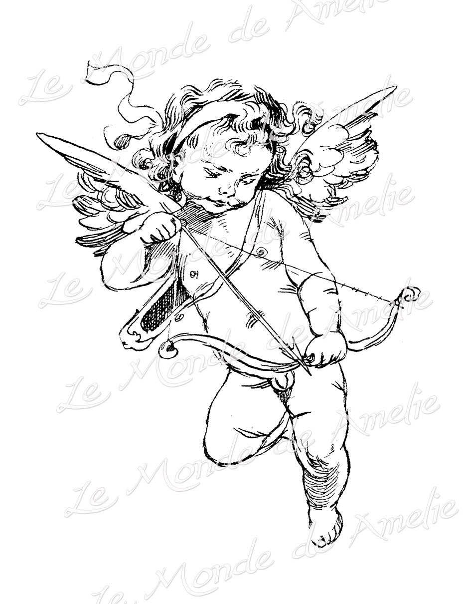 Cherub Angel Drawing at GetDrawings | Free download