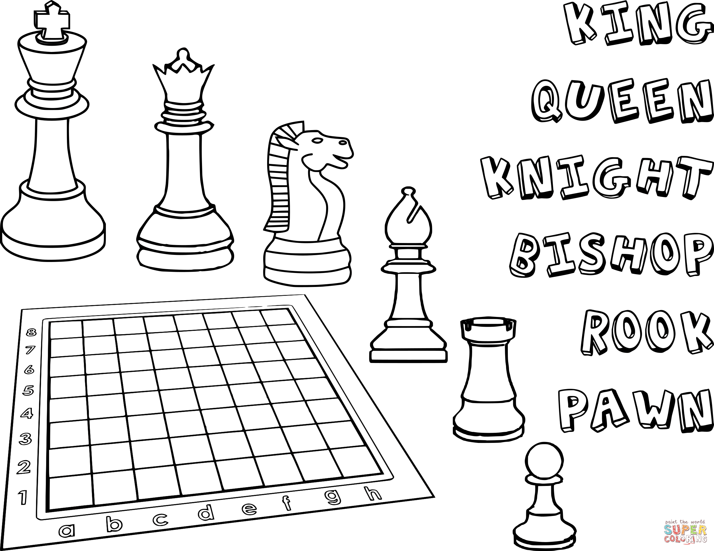 Chess Board Drawing at GetDrawings Free download