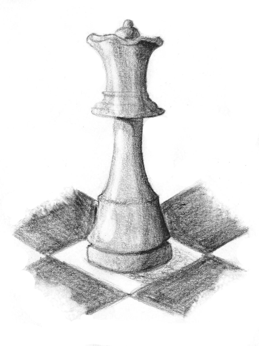 Chess Board Drawing at GetDrawings | Free download