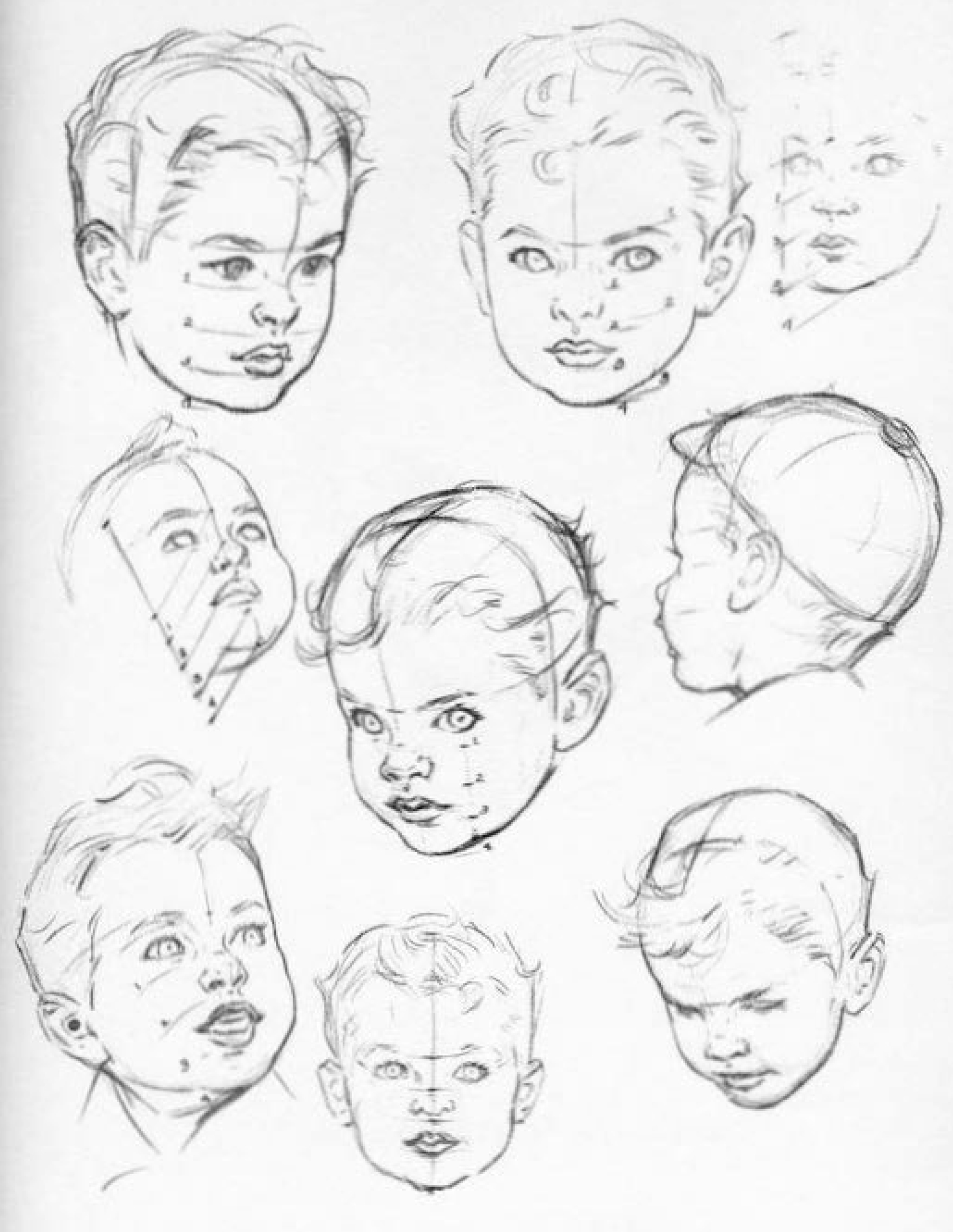 childrens-faces-drawing-at-getdrawings-free-download