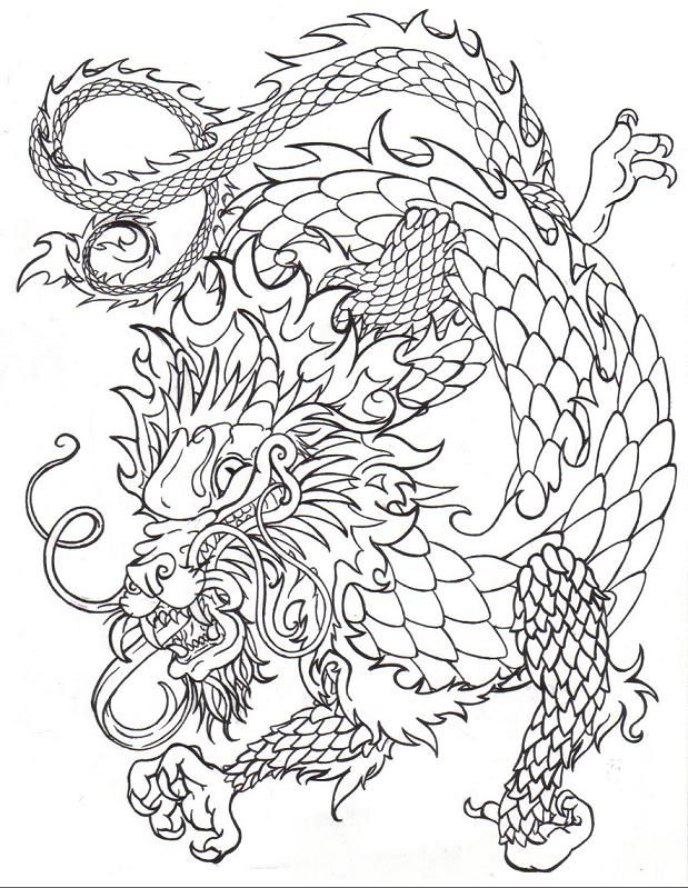 Chinese Dragon Drawing Step By Step at GetDrawings | Free download