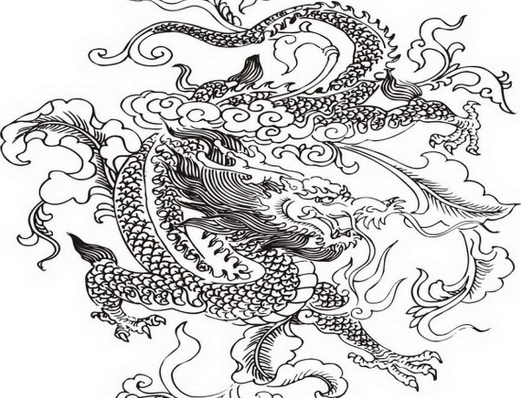 Chinese Dragon Drawing Step By Step at GetDrawings | Free download