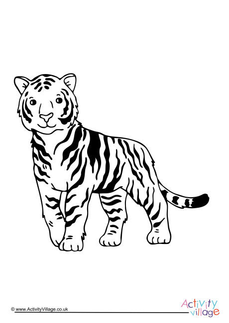 Chinese Tiger Drawing at GetDrawings | Free download