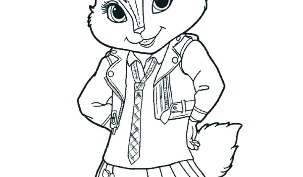 Coloring and Drawing: Theodore Alvin And The Chipmunks Coloring Pages
