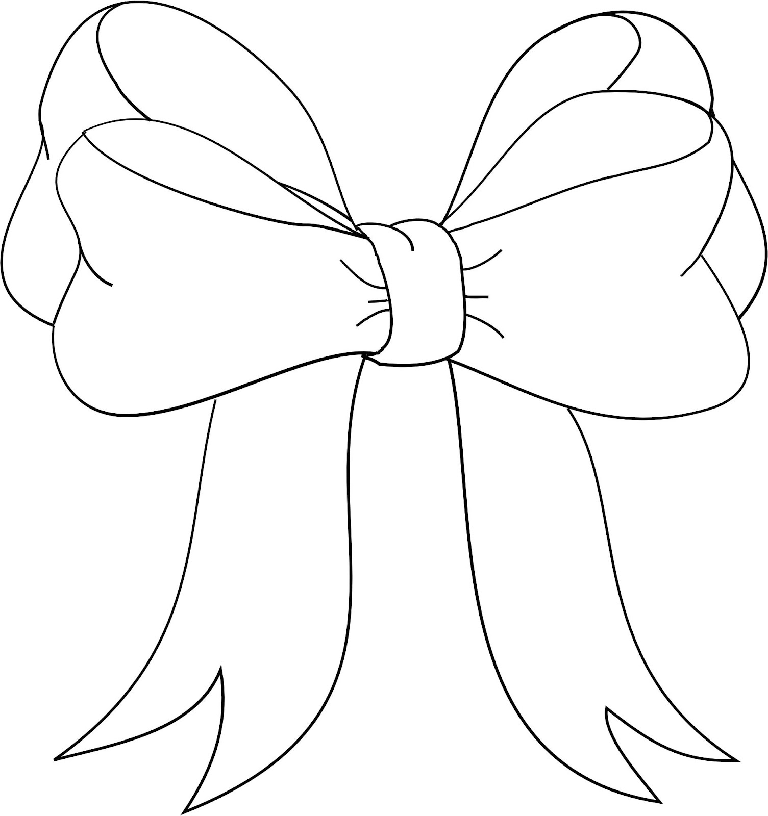 Christmas Bow Drawing at GetDrawings Free download