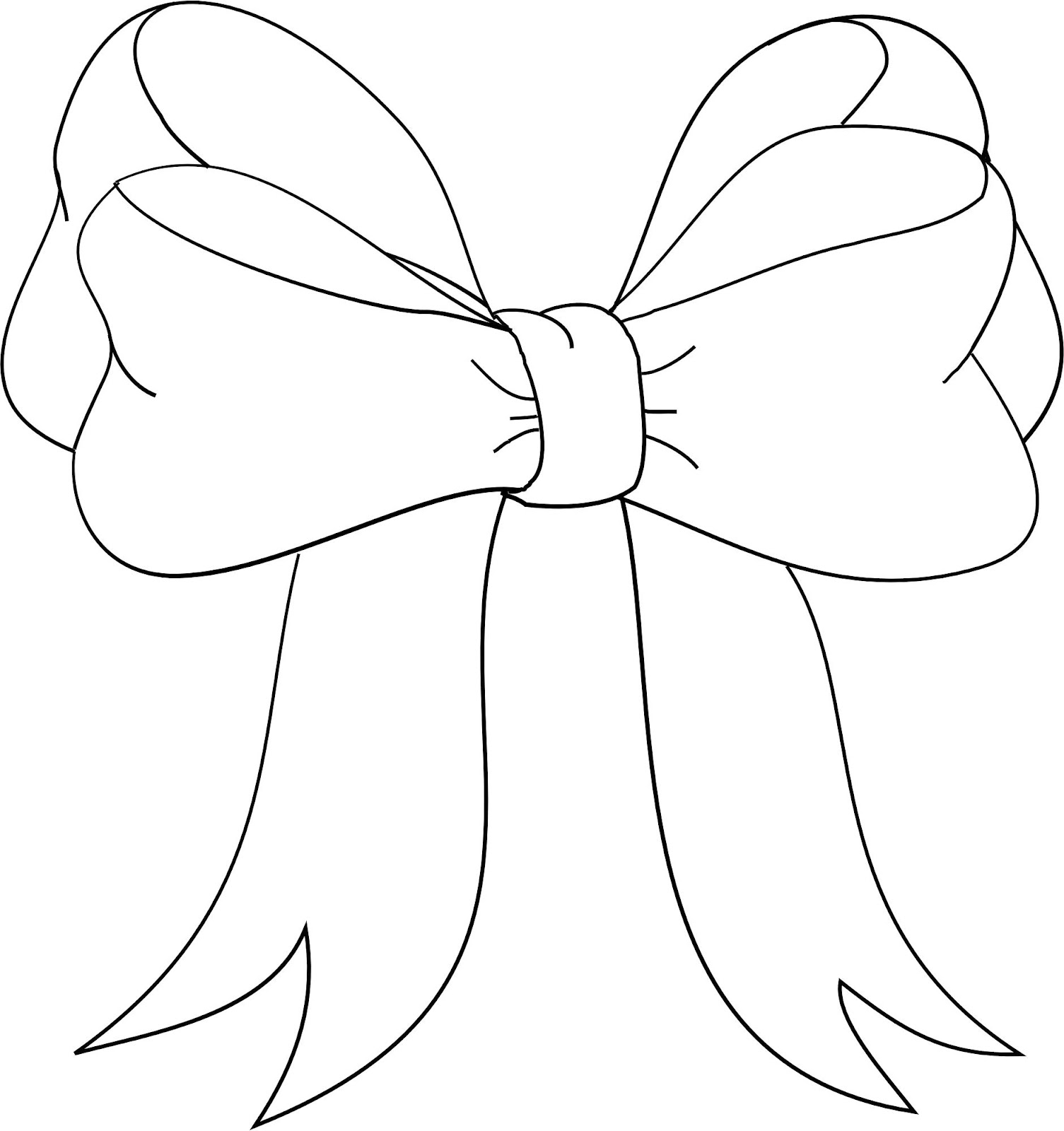 Christmas Bow Drawing At GetDrawings Free Download