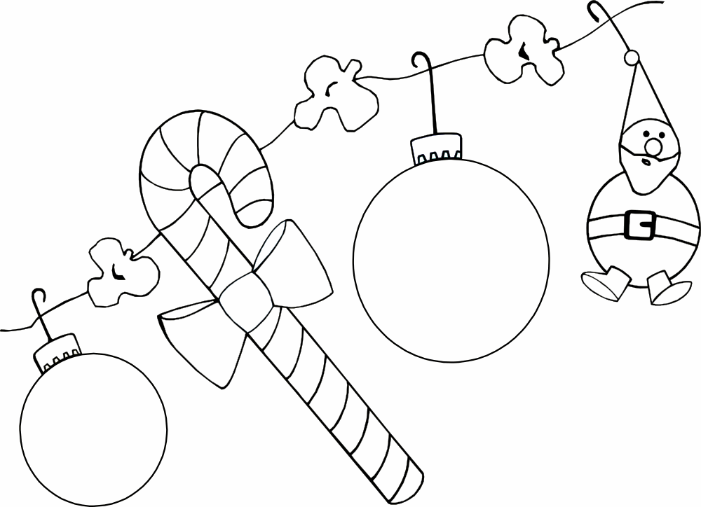 Christmas Decorations Drawing at GetDrawings  Free download