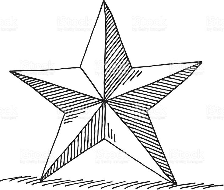 Christmas Star Drawing at GetDrawings  Free download