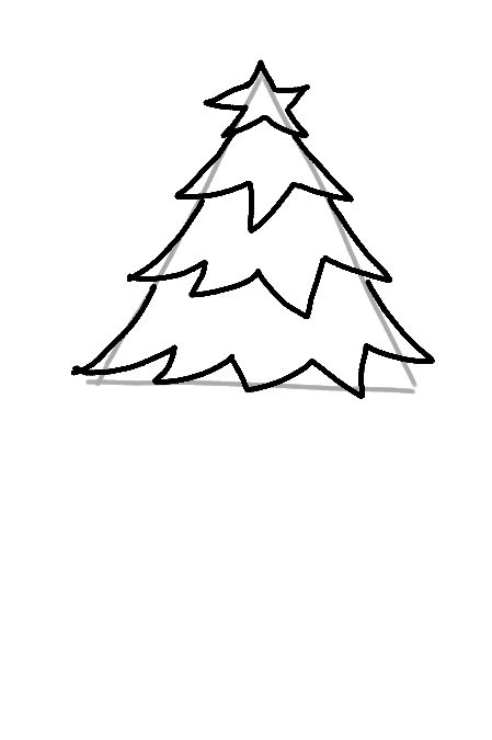 Christmas Tree Images For Drawing at GetDrawings | Free download