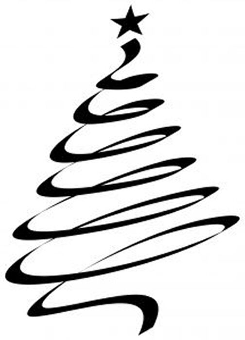 Christmas Tree Drawing Outline at GetDrawings Free download