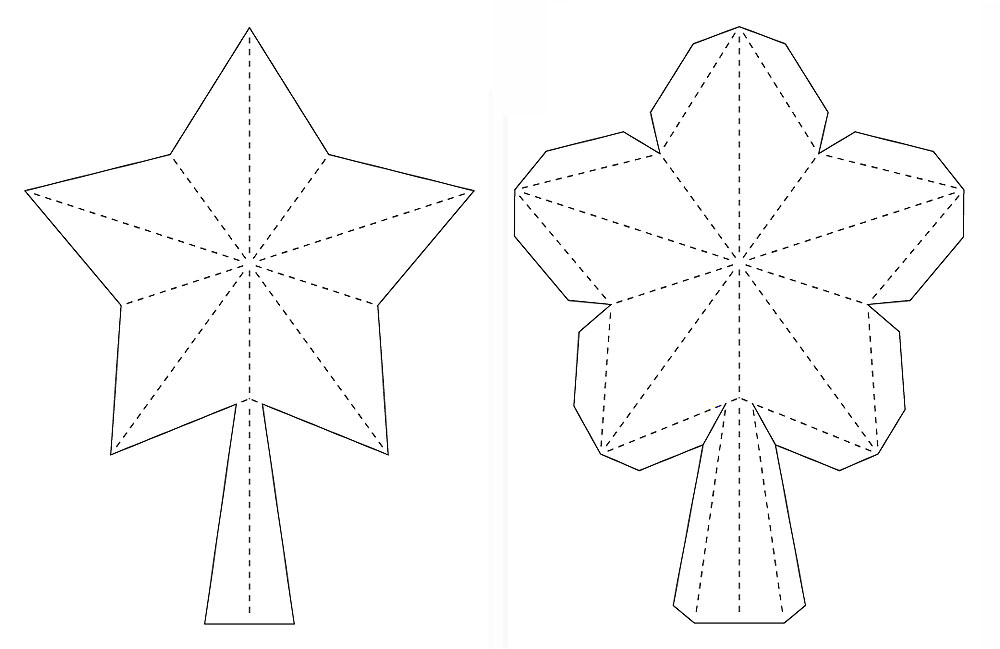 Christmas Tree Star Drawing At GetDrawings Free Download