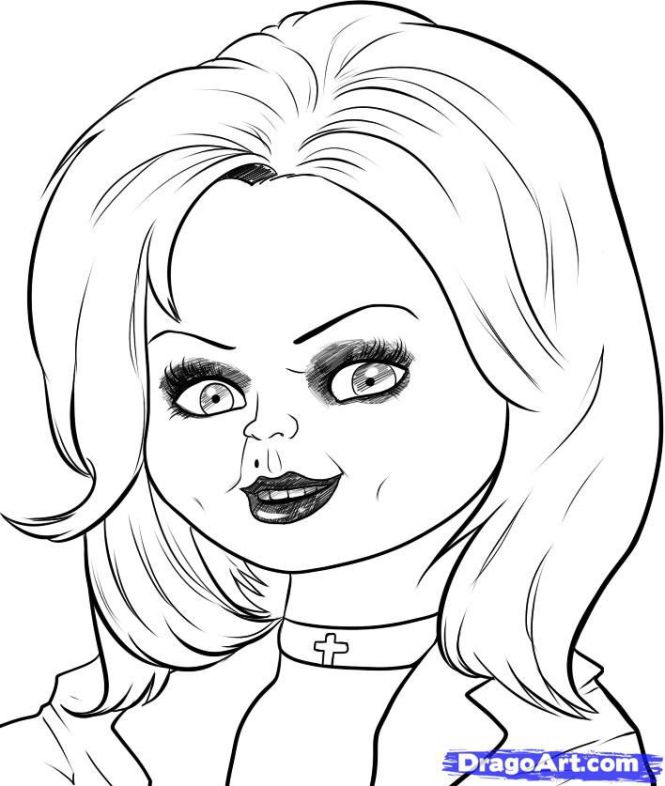 Chucky Doll Drawing at GetDrawings Free download