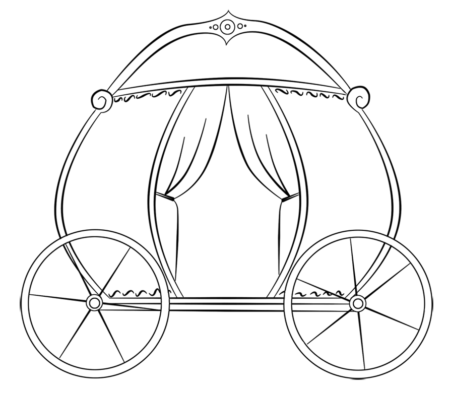 Cinderella Carriage Drawing at GetDrawings Free download