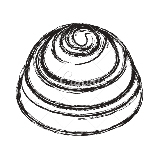 Cinnamon Roll Drawing at GetDrawings | Free download