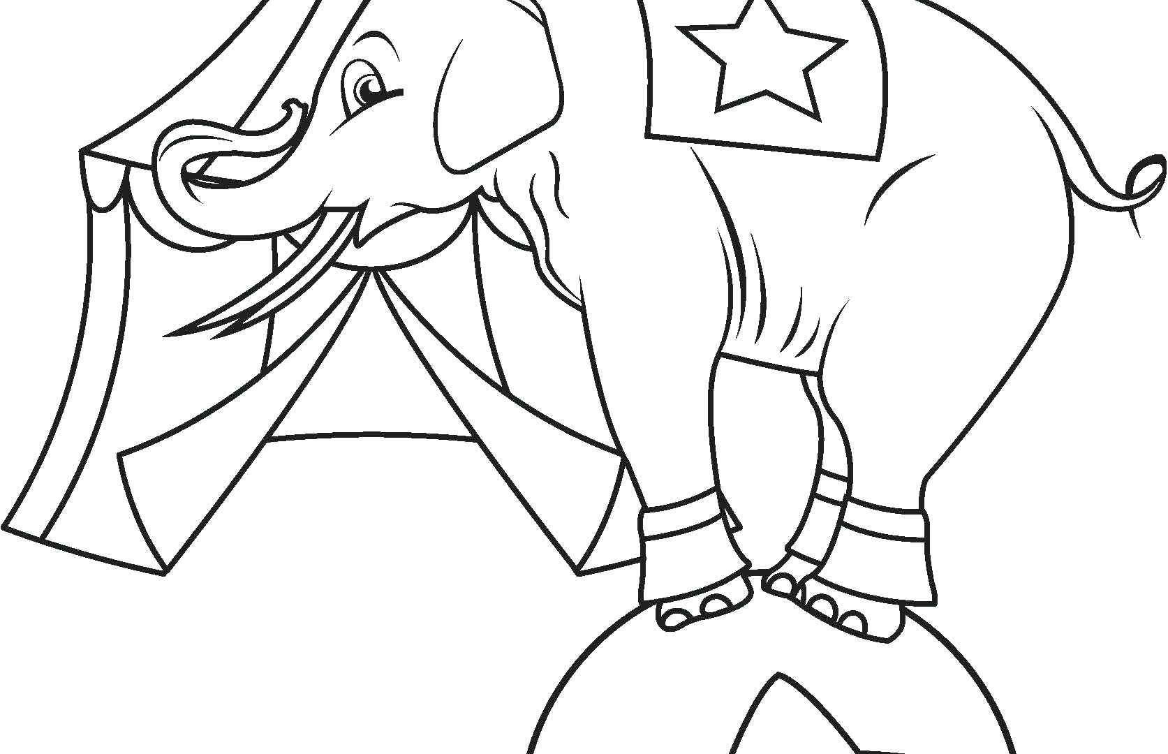 Circus Lion Drawing at GetDrawings | Free download