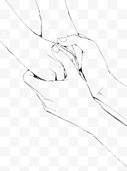 Clasped Hands Drawing at GetDrawings | Free download