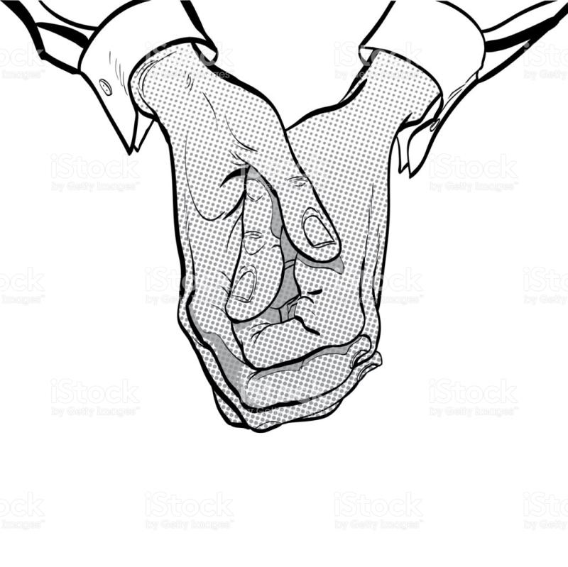 Clasped Hands Drawing at GetDrawings Free download