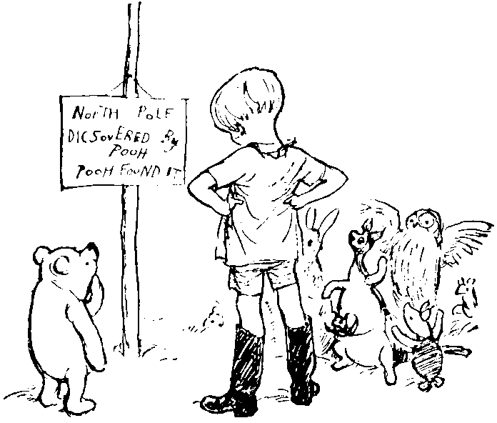 Classic Winnie The Pooh Drawing at GetDrawings | Free download