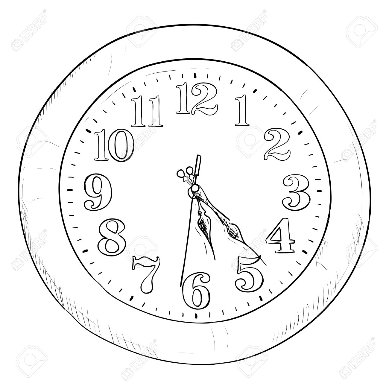 Clocks Drawing at GetDrawings Free download