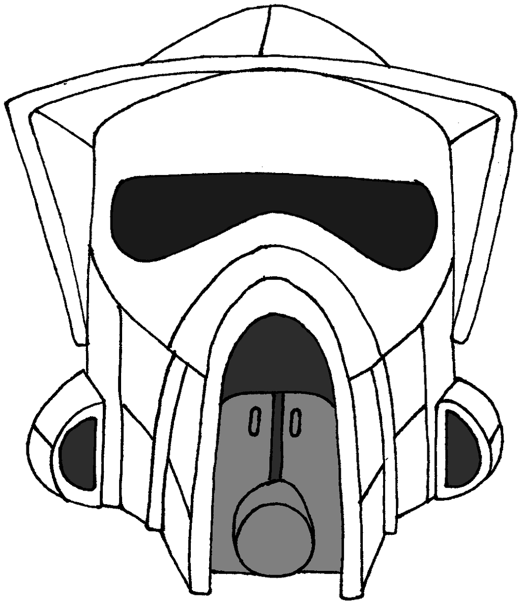 Clone Trooper Helmet Drawing At GetDrawings Free Download