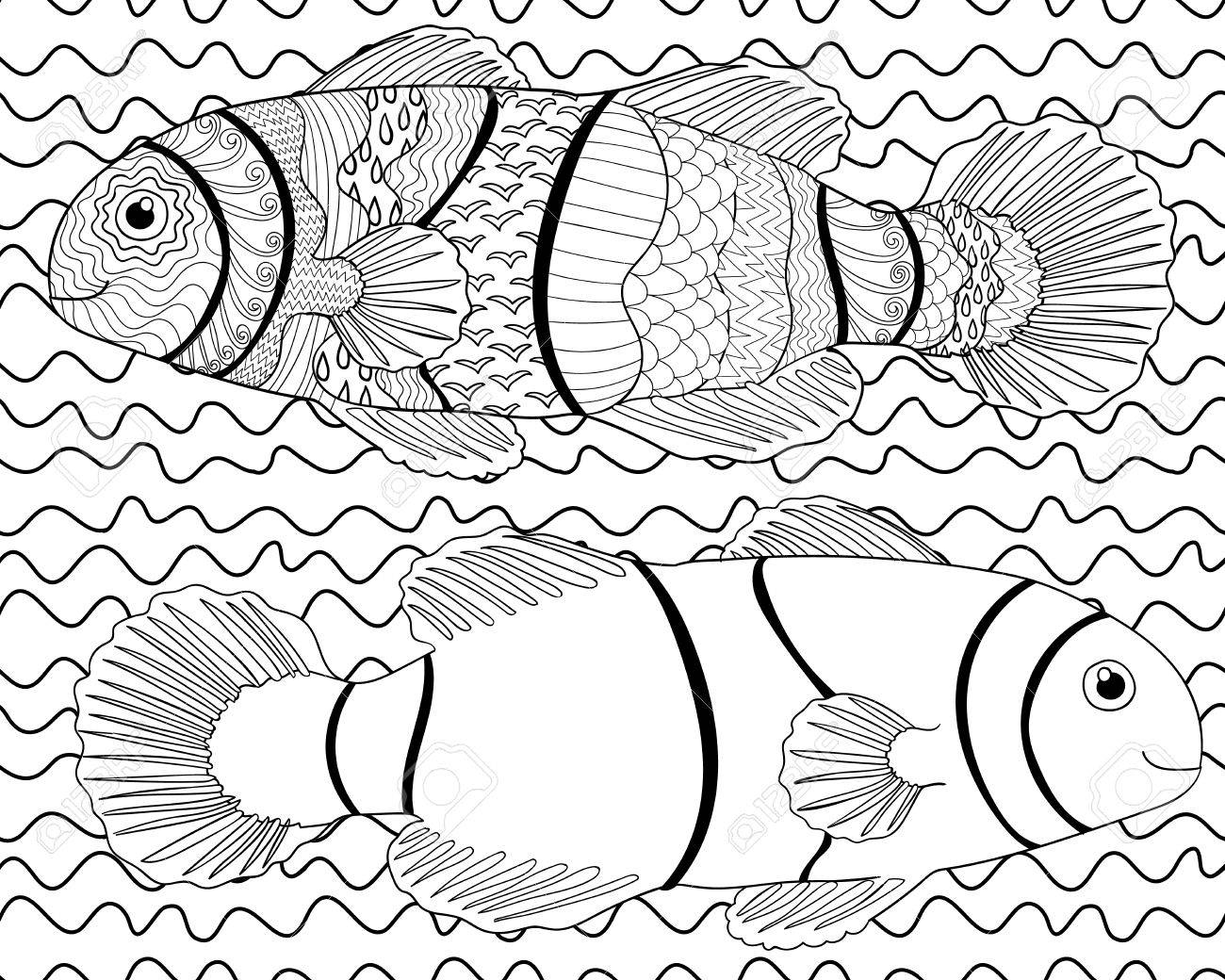 Декоративная разрисовка рыб