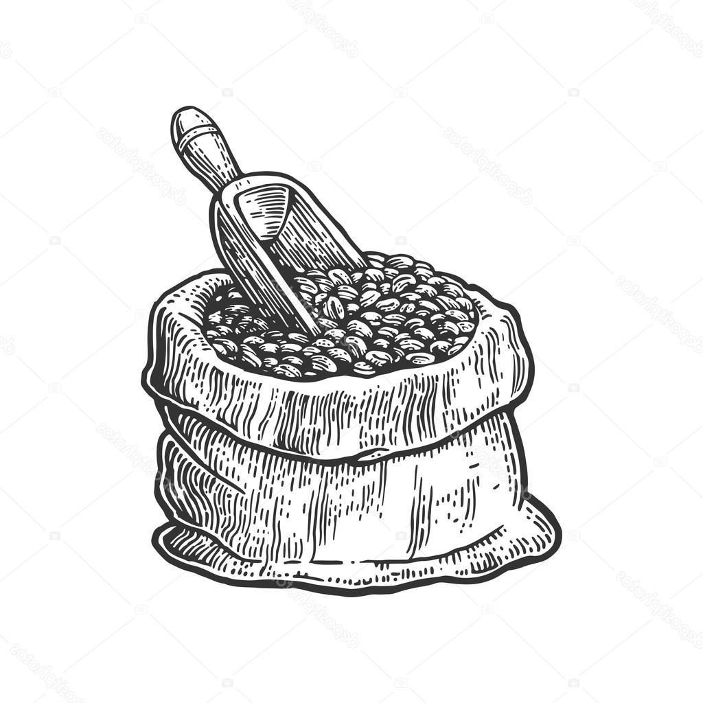 Coffee Bean Illustration Free - Best Coffee Bean Coffee Shop Brown