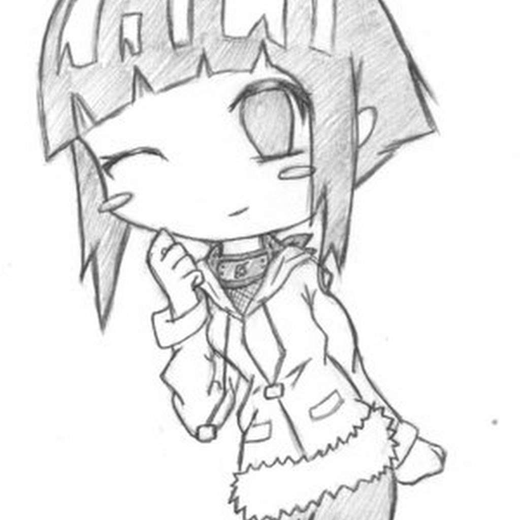 Chibi Cute Easy Anime Drawings - Custom Cute Chibi Anime Drawing Art