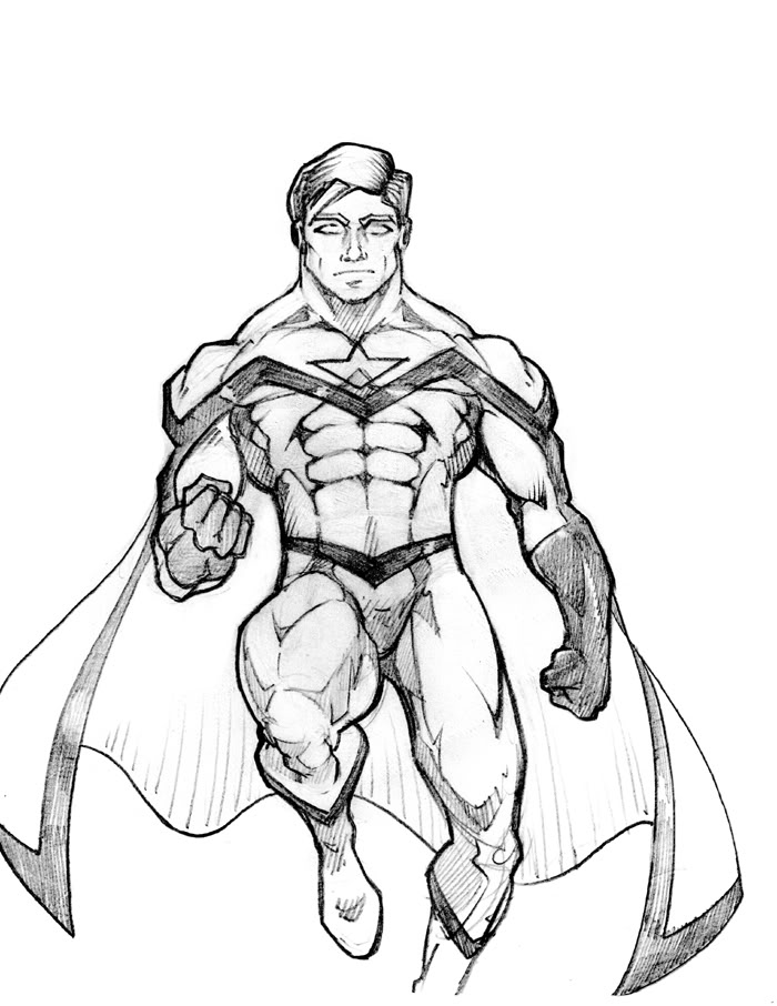 Comic Book Character Drawing at GetDrawings Free download