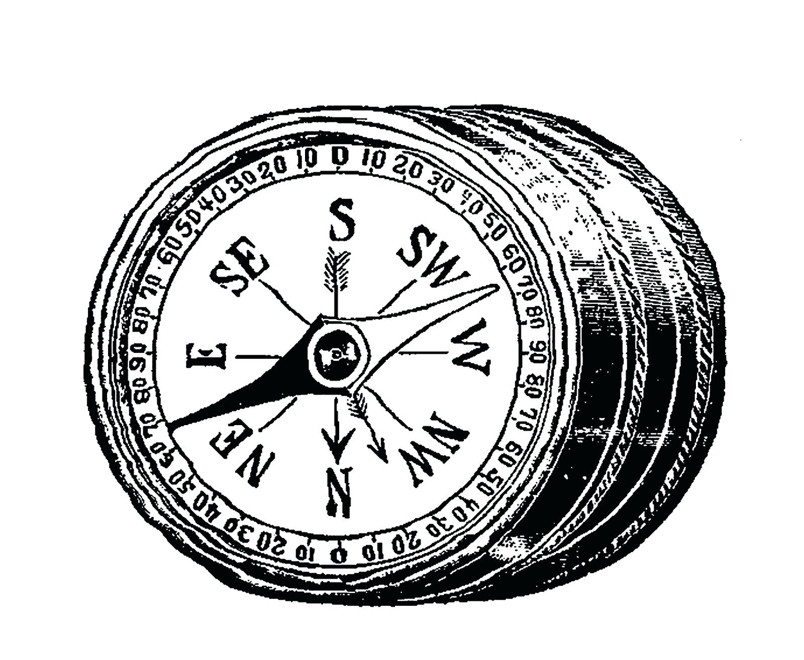 Compass Clock Drawing At Getdrawings Free Download