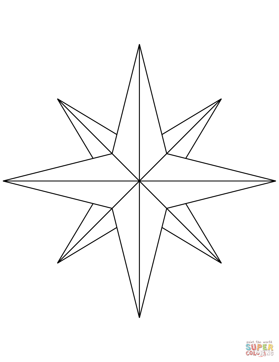 Compass Rose Drawing at GetDrawings | Free download