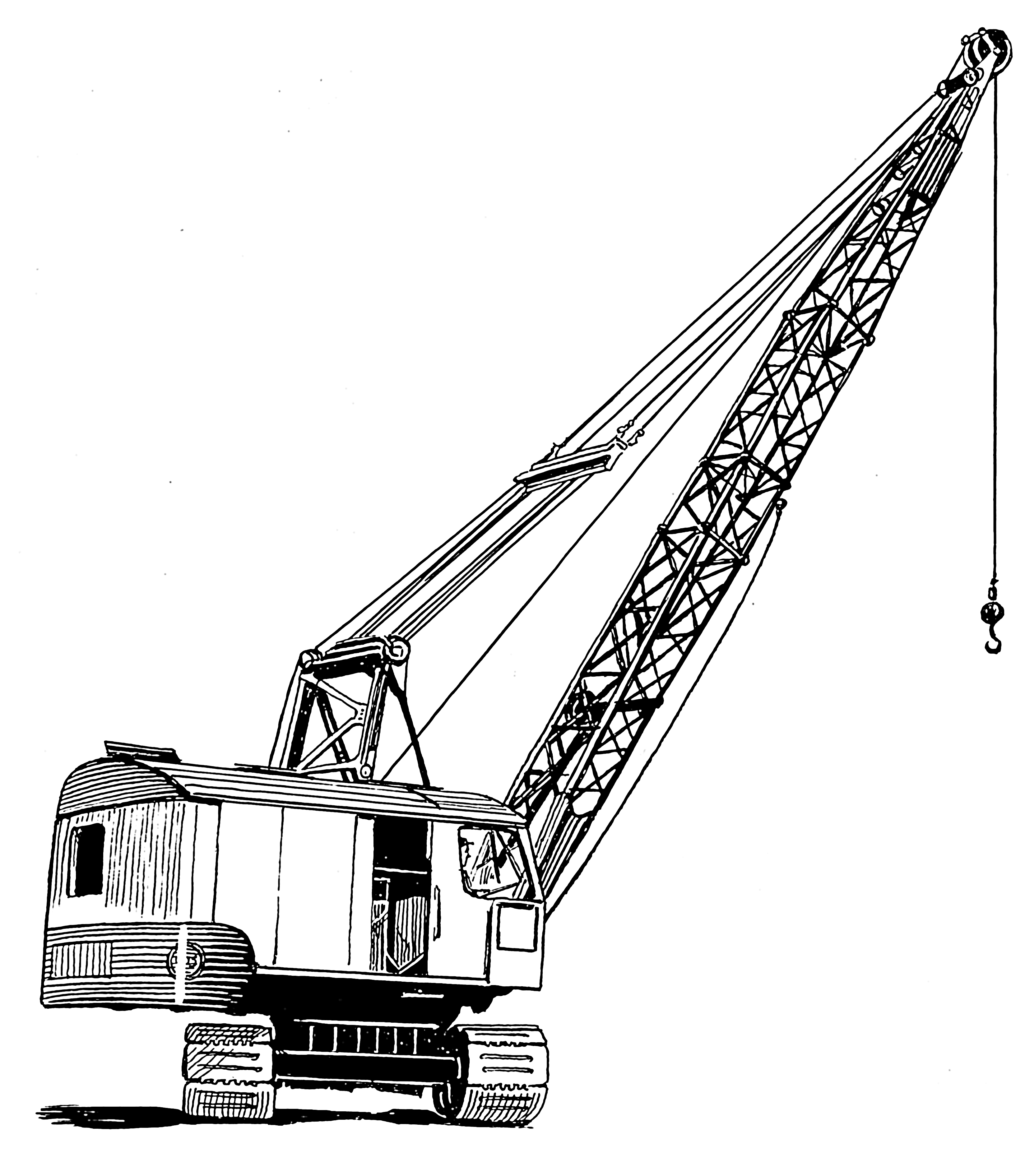 Construction Crane Drawing at GetDrawings Free download