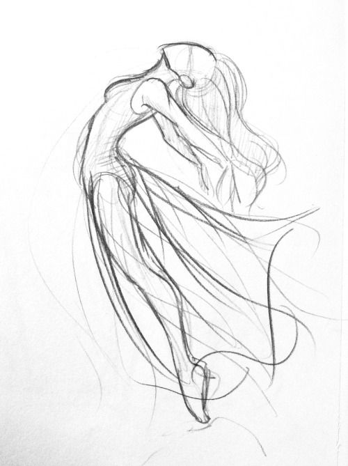 Contemporary Dance Drawing at GetDrawings | Free download
