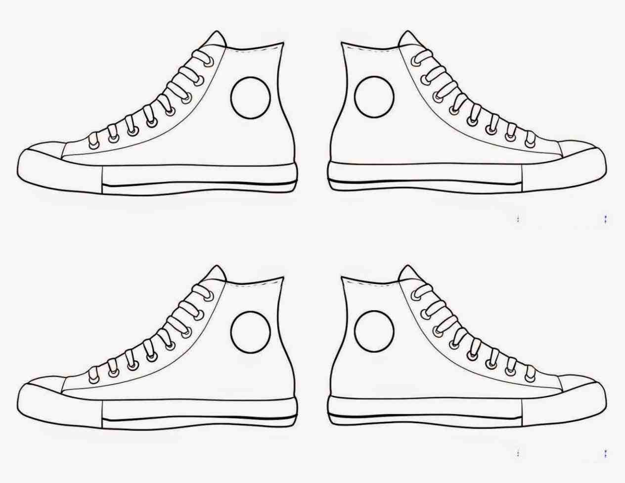 Converse Shoes Drawing at GetDrawings | Free download