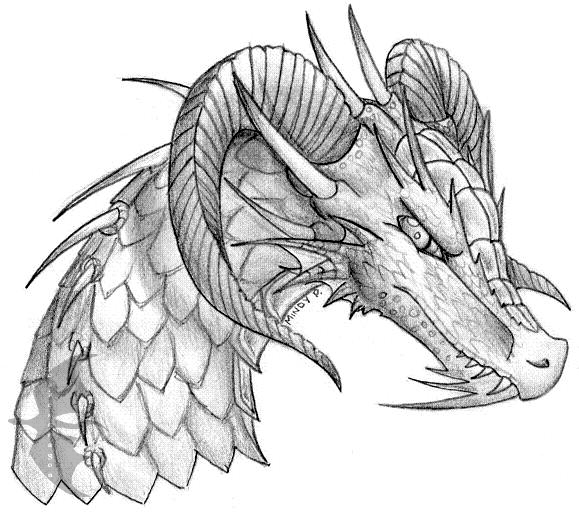 Cool Dragon Drawing at GetDrawings Free download