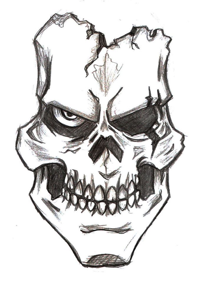 Cool Skull Drawing At Getdrawings Free Download