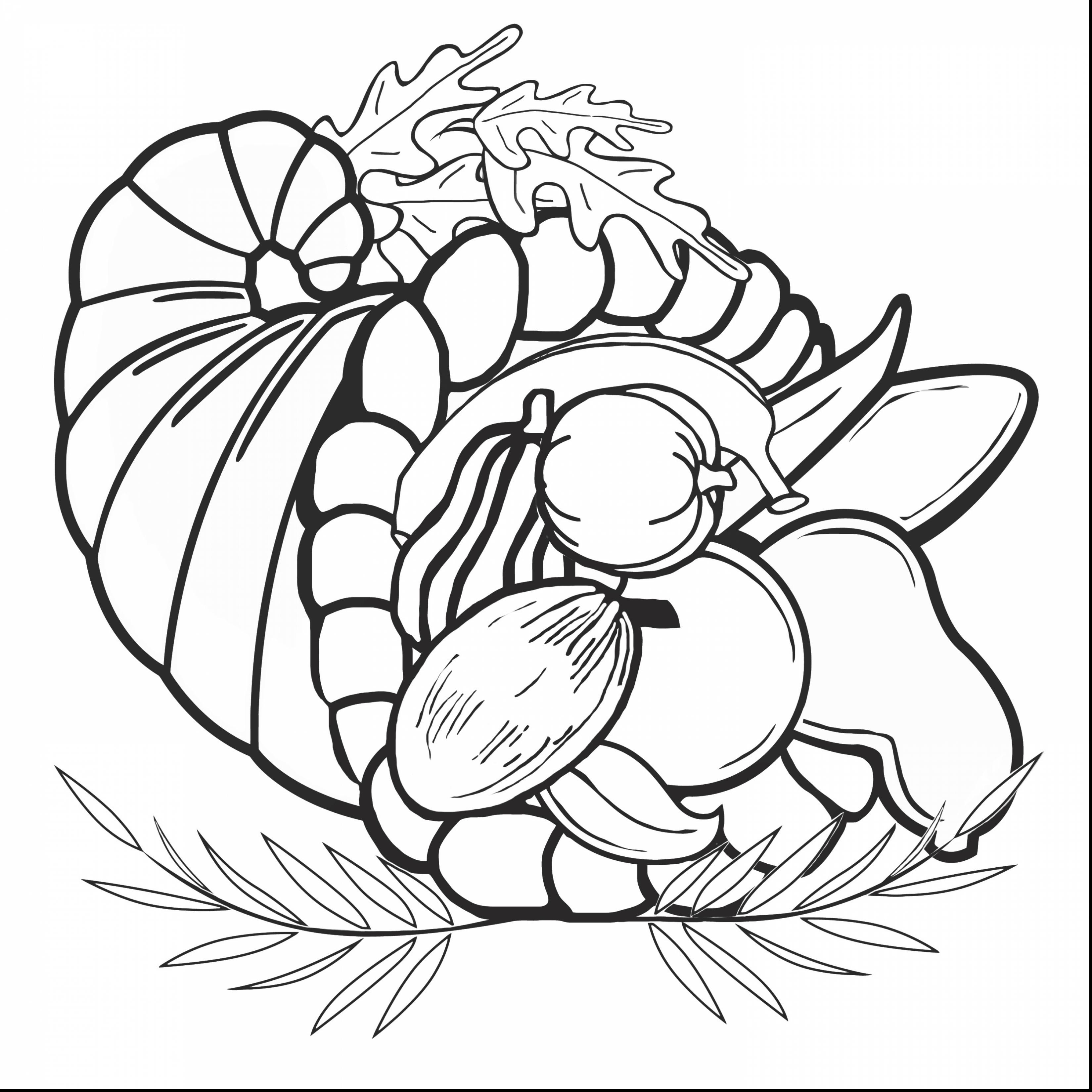 Printable Cornucopia