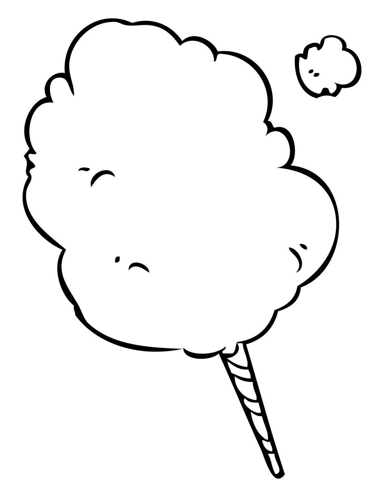 Cotton Candy Drawing at GetDrawings | Free download