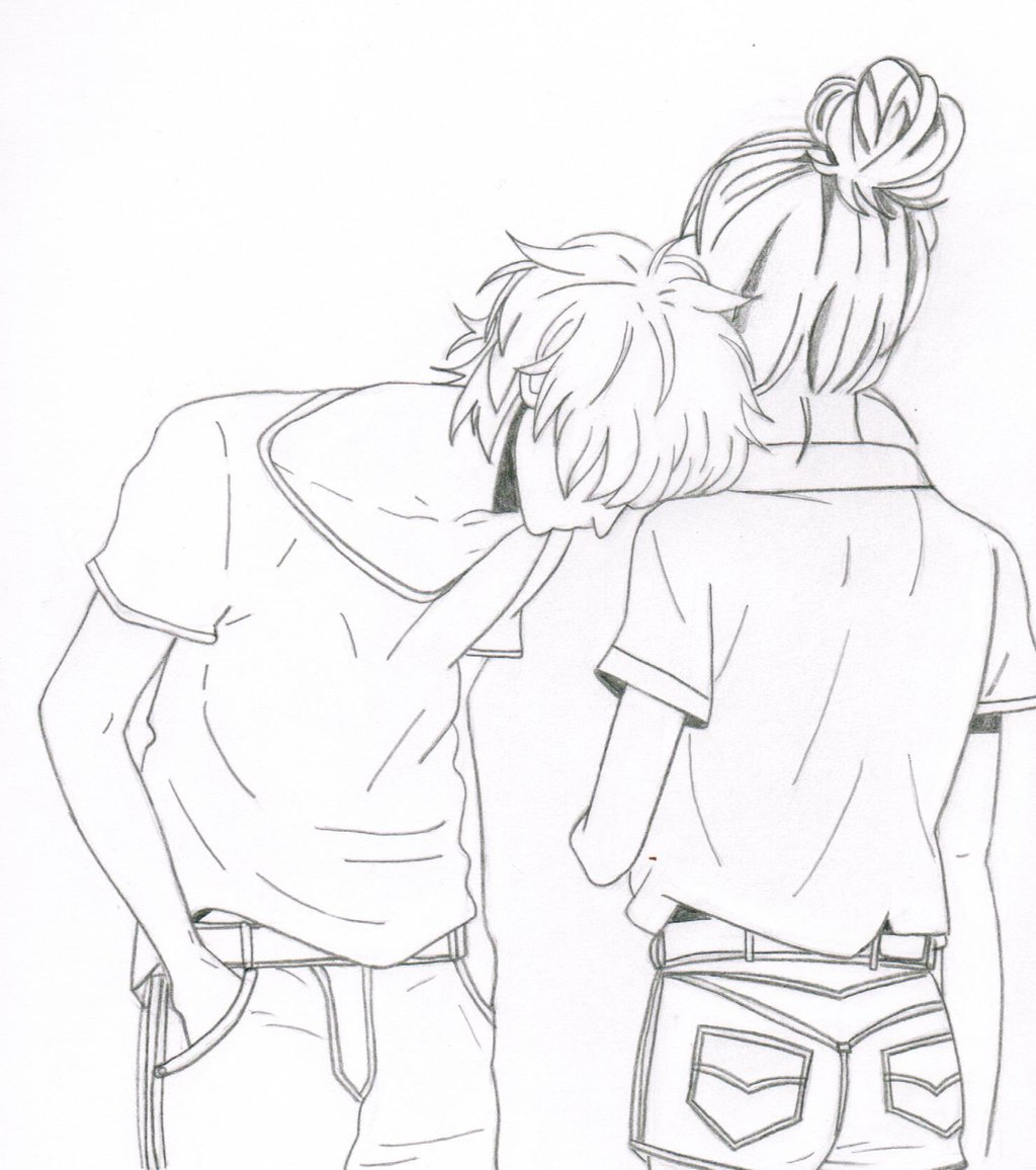 Couples Drawing At Getdrawings Free Download