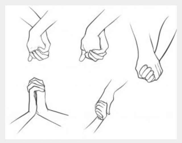 Sketches Of Couples Holding Hands at PaintingValley.com | Explore