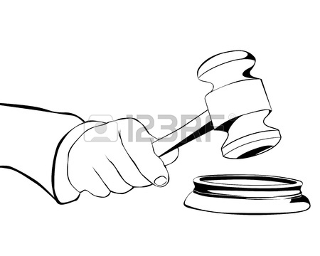 Court Hammer Drawing at GetDrawings | Free download