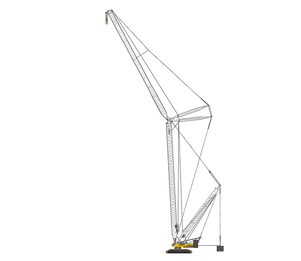 lift planning luffing jib tower crane