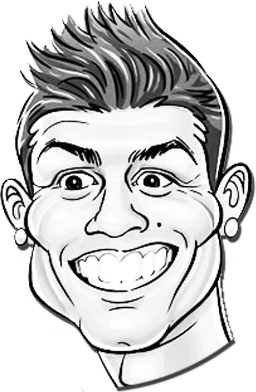 Cristiano Ronaldo Drawing at GetDrawings | Free download