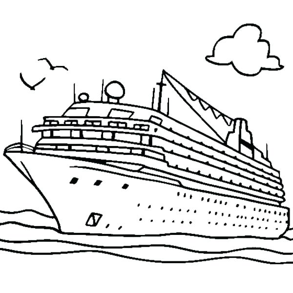 Cruise Ships Drawing At GetDrawings Free Download