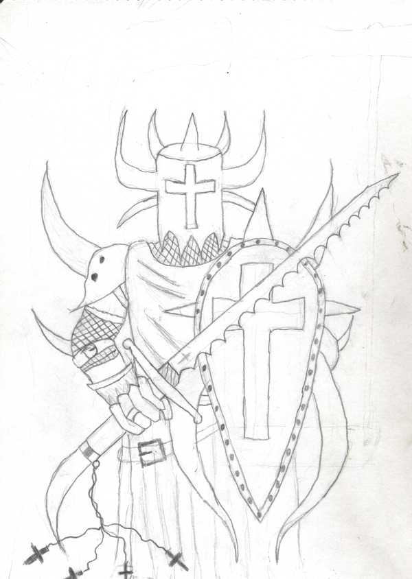 Crusader Drawing at GetDrawings | Free download