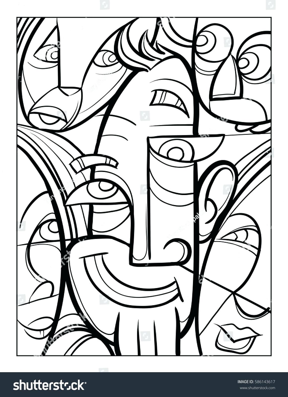 Cubist Drawing At Getdrawings Free Download