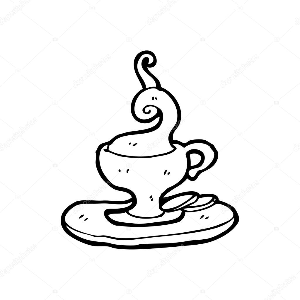 Cup Of Tea Drawing at GetDrawings | Free download