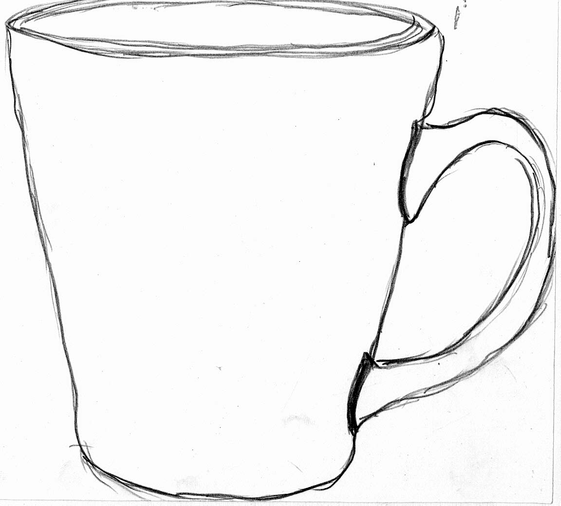 Cup Of Water Drawing at GetDrawings Free download