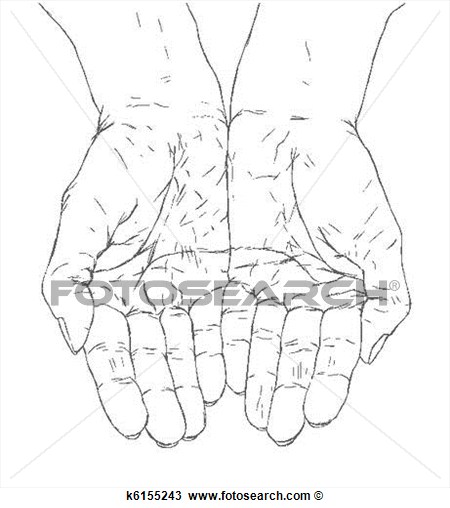 Cupped Hands Vector at GetDrawings | Free download